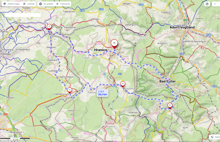 lCyklovýlet mapa 