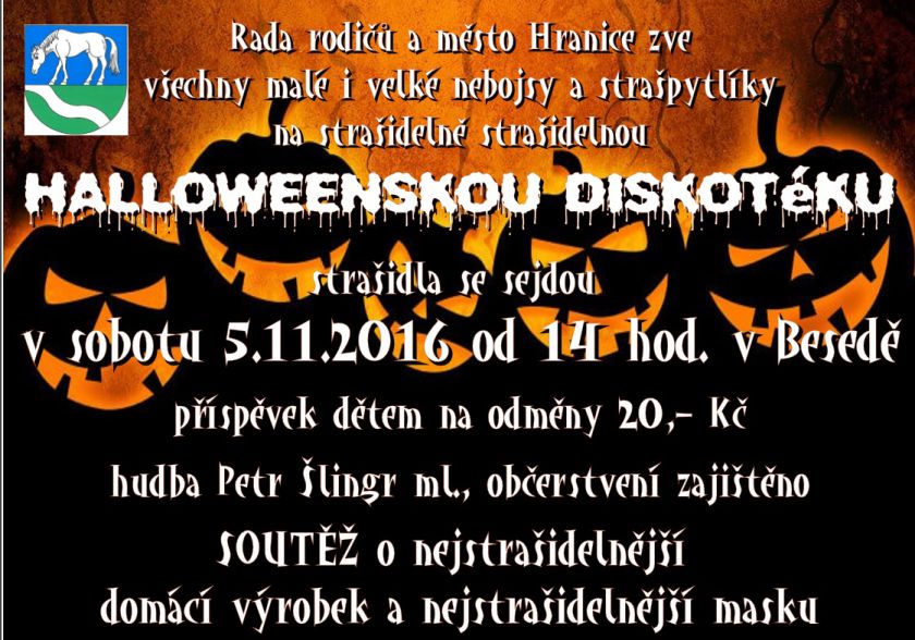 Halloweenská diskotéka