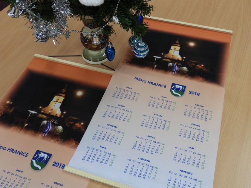 Kalendář Města Hranice pro rok 2018