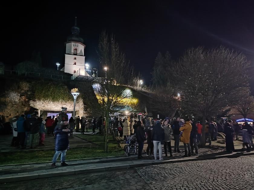 Rozsvěcění vánočního stromu