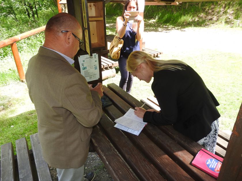 Poslankyně Wernerová navštívila Hranice