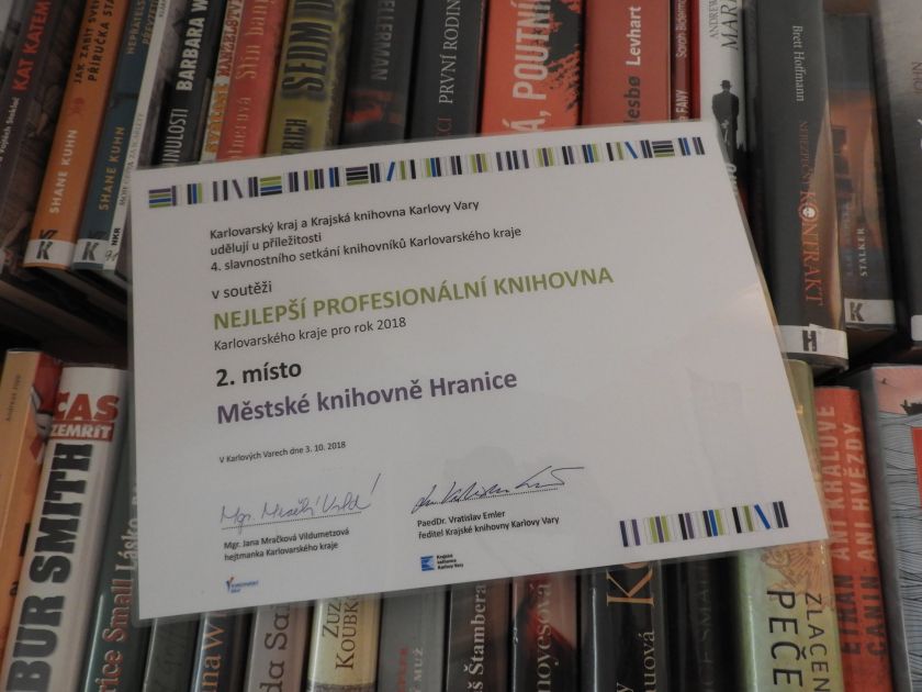 knihovna oceněna