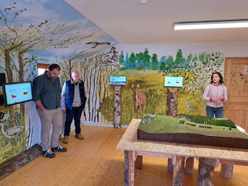 Expozice na Hüschermühle