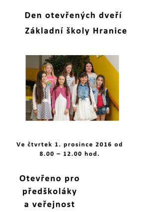 Den otevřených dveří na ZŠ