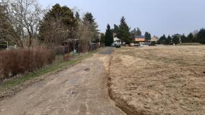 Hráz rybníku v Trojmezí